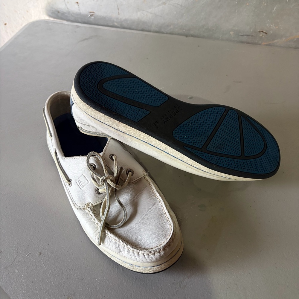 White Boat Shoes